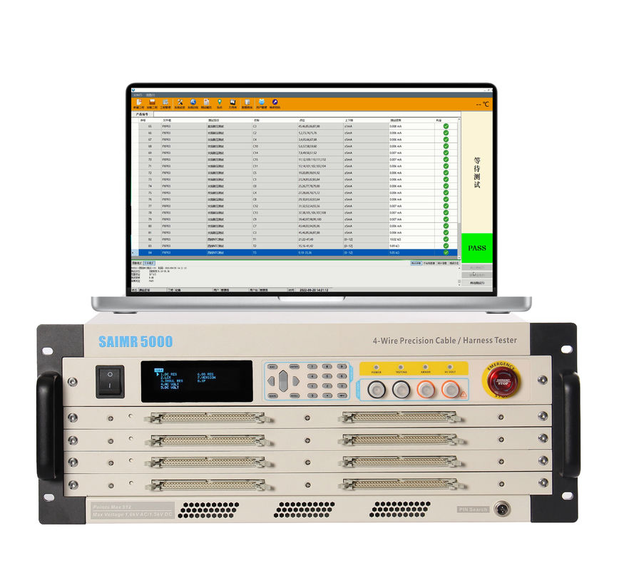 Power Cord Low Voltage Wire Tester With Point Detection Test And Computer Configuration