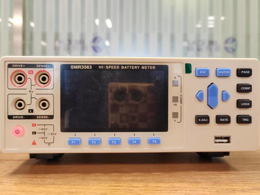 Battery Impedance Tester Meter Handler Interface / RS-485 / Ethernet Interface / USB Flash Drive Interface