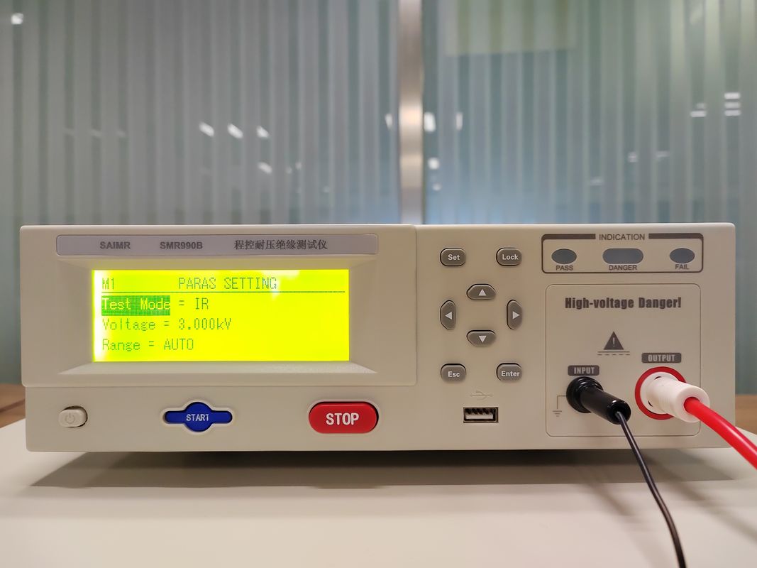 7.5kg Portable Hipot Tester Insulation Hipot Withstand Voltage Tester With Arc Detection Function 1-9 Level