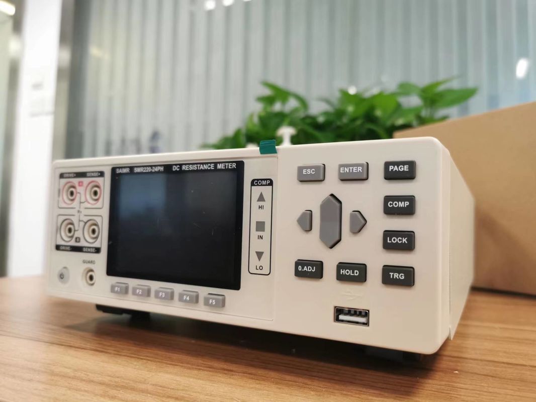 High Voltage Tester DC Resistance Meter LAN / RS232 / IO Interface