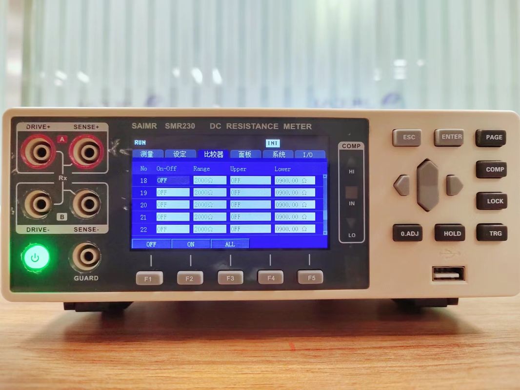 High Voltage Insulation Tester DC Low Resistance Tester With LAN Interface
