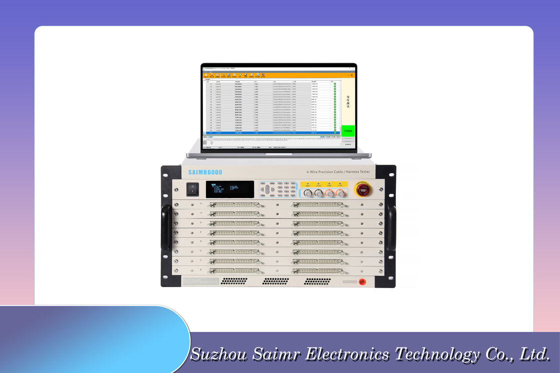 Voltage Wire Tester Cable Harness Testing Equipment With PC Display For Fast Testing